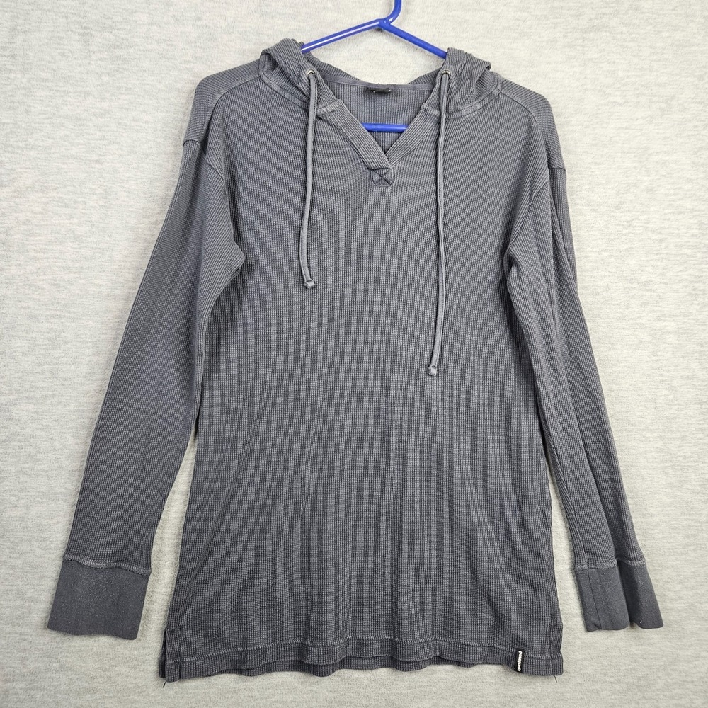 Patagonia Waffle Tunic Long Sleeve Hoodie Women's Size M